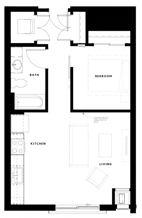 Westley on Broadway J4 Floor Plan